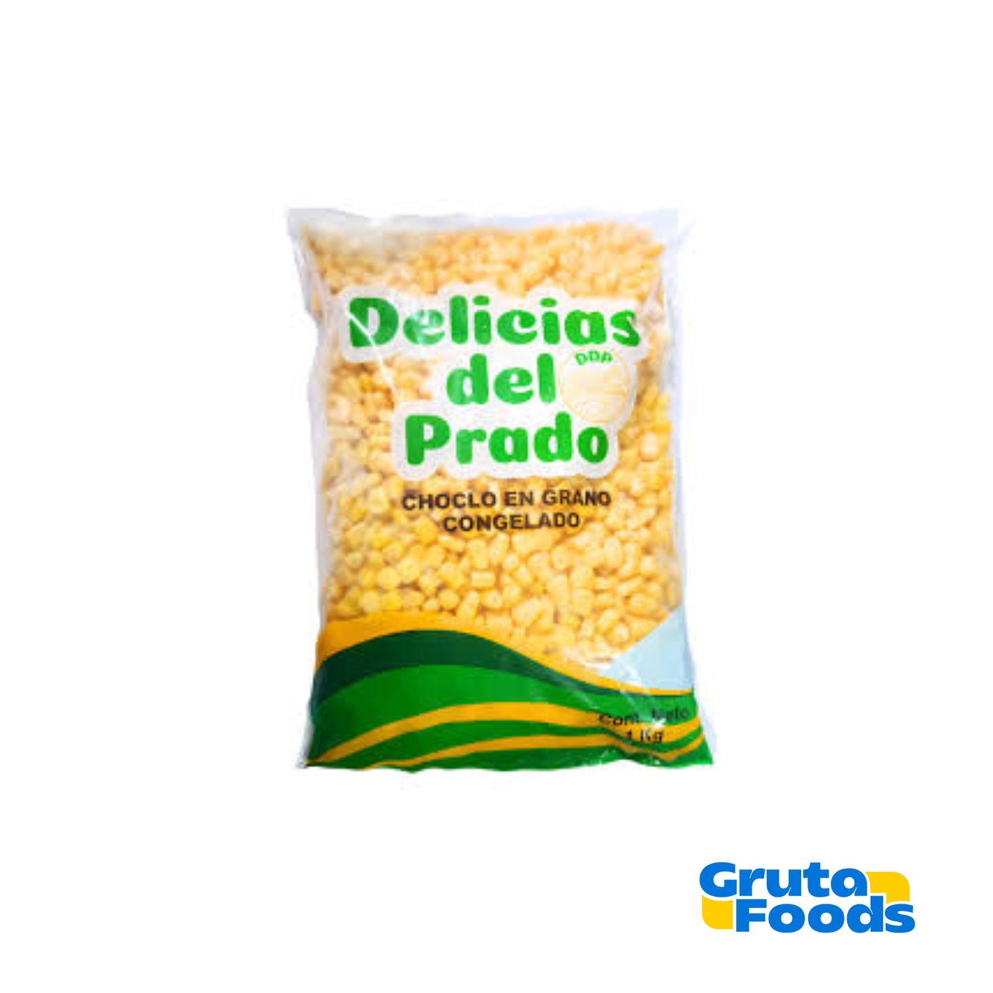 Choclo en grano Delicia del Prado – 1 kg (Caja x 10 unidades)