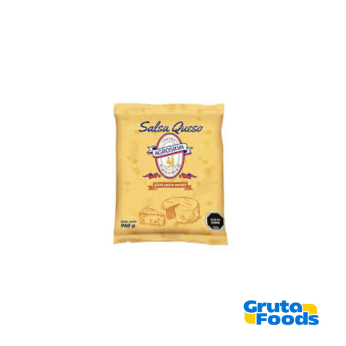 Salsa Queso Agrosilva – 980 g (Caja x 12 unidades)