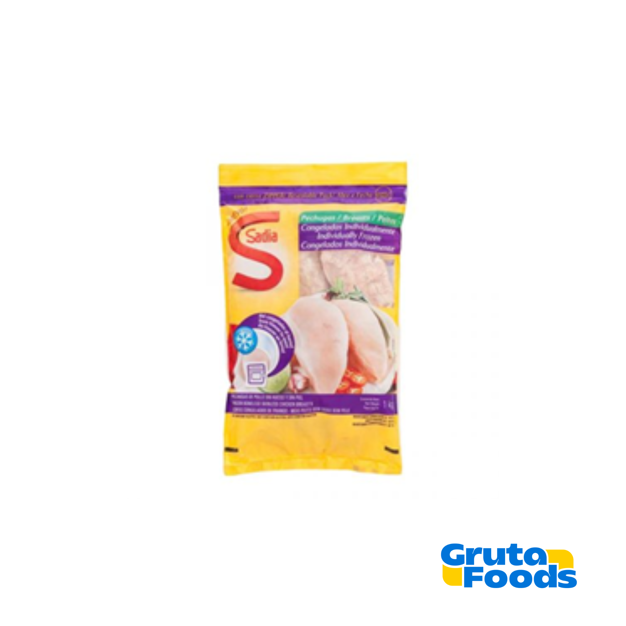 Pechuga Deshuesada Sadia – 1 kg (Caja x 12 unidades)